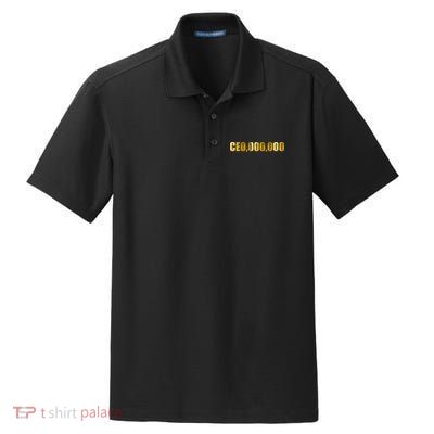 CEO,000,000 Entrepreneur Limited Edition Dry Zone Grid Polo