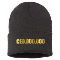 CEO,000,000 Entrepreneur Limited Edition Sustainable Knit Beanie