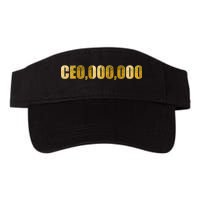 CEO,000,000 Entrepreneur Limited Edition Valucap Bio-Washed Visor