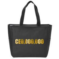 CEO,000,000 Entrepreneur Limited Edition Zip Tote Bag