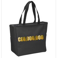 CEO,000,000 Entrepreneur Limited Edition Zip Tote Bag