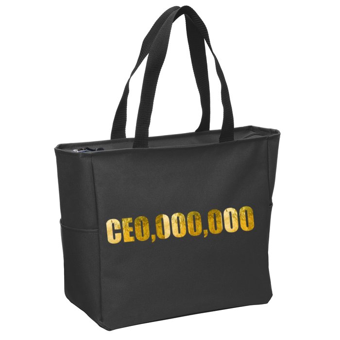 CEO,000,000 Entrepreneur Limited Edition Zip Tote Bag