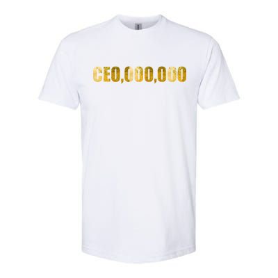 CEO,000,000 Entrepreneur Limited Edition Softstyle® CVC T-Shirt