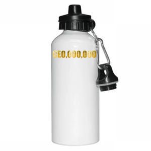 CEO,000,000 Entrepreneur Limited Edition Aluminum Water Bottle