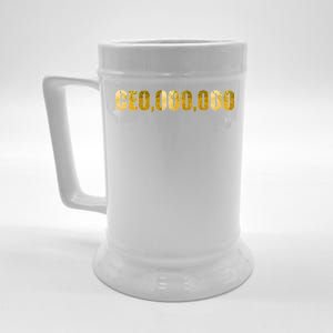 CEO,000,000 Entrepreneur Limited Edition Beer Stein