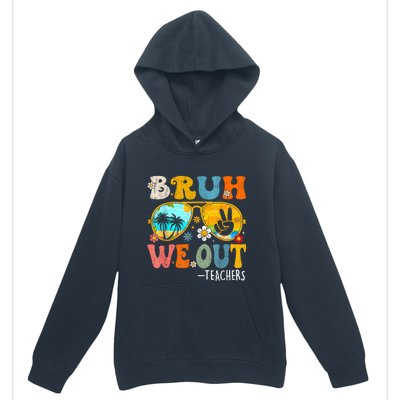 Cute End Of School Year Teacher Summer Bruh We Out Teachers Urban Pullover Hoodie