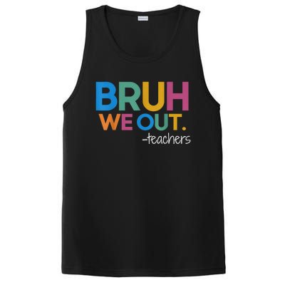 Cute End Of School Year Teacher Summer Bruh We Out Teachers PosiCharge Competitor Tank