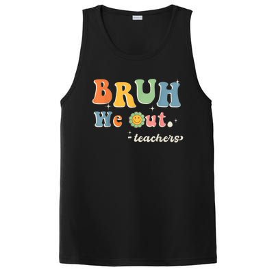 Cute End Of School Year Teacher Summer Bruh We Out Teachers PosiCharge Competitor Tank