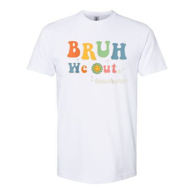 Cute End Of School Year Teacher Summer Bruh We Out Teachers Softstyle CVC T-Shirt