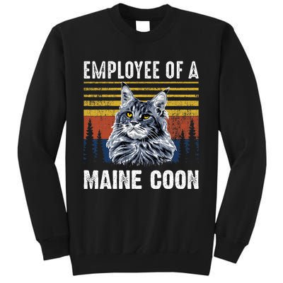 Cat Employee Of A Mine Coon Sweatshirt