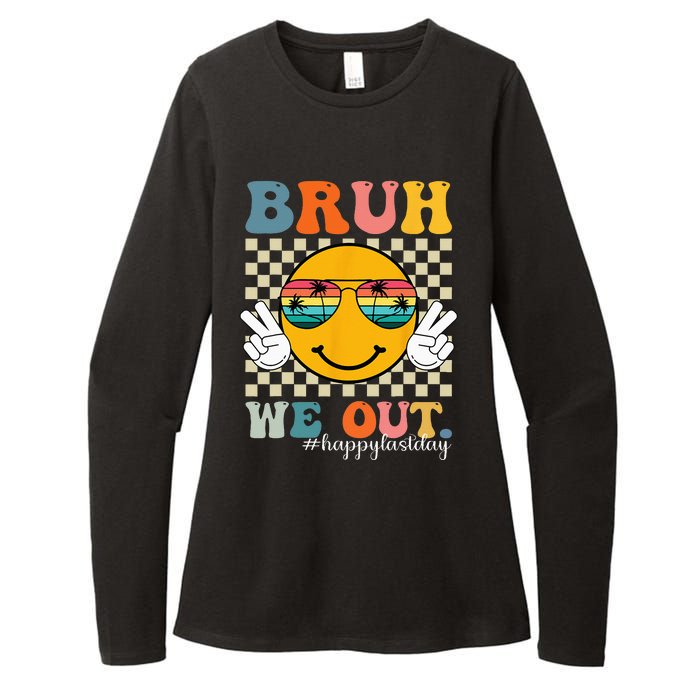 Cute End Of School Year Teacher Summer Bruh We Out Teachers Womens CVC Long Sleeve Shirt