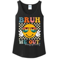 Cute End Of School Year Teacher Summer Bruh We Out Teachers Ladies Essential Tank