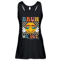 Cute End Of School Year Teacher Summer Bruh We Out Teachers Ladies Essential Flowy Tank