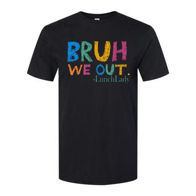 Cute End Of School Year Bruh We Out Lunch Lady Softstyle® CVC T-Shirt