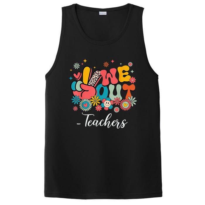 Cute End Of School Year Teacher Summer Bruh We Out Teachers PosiCharge Competitor Tank