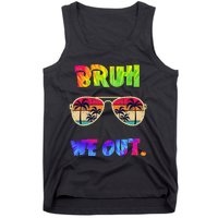 Cute End Of School Year Teacher Summer Bruh We Out Teachers Tank Top