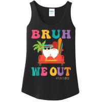 Cute End Of School Year Teacher Summer Bruh We Out Teachers Ladies Essential Tank