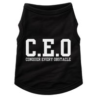 Conquer Every Obstacle X Ceo Doggie Tank