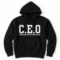 Conquer Every Obstacle X Ceo Hoodie