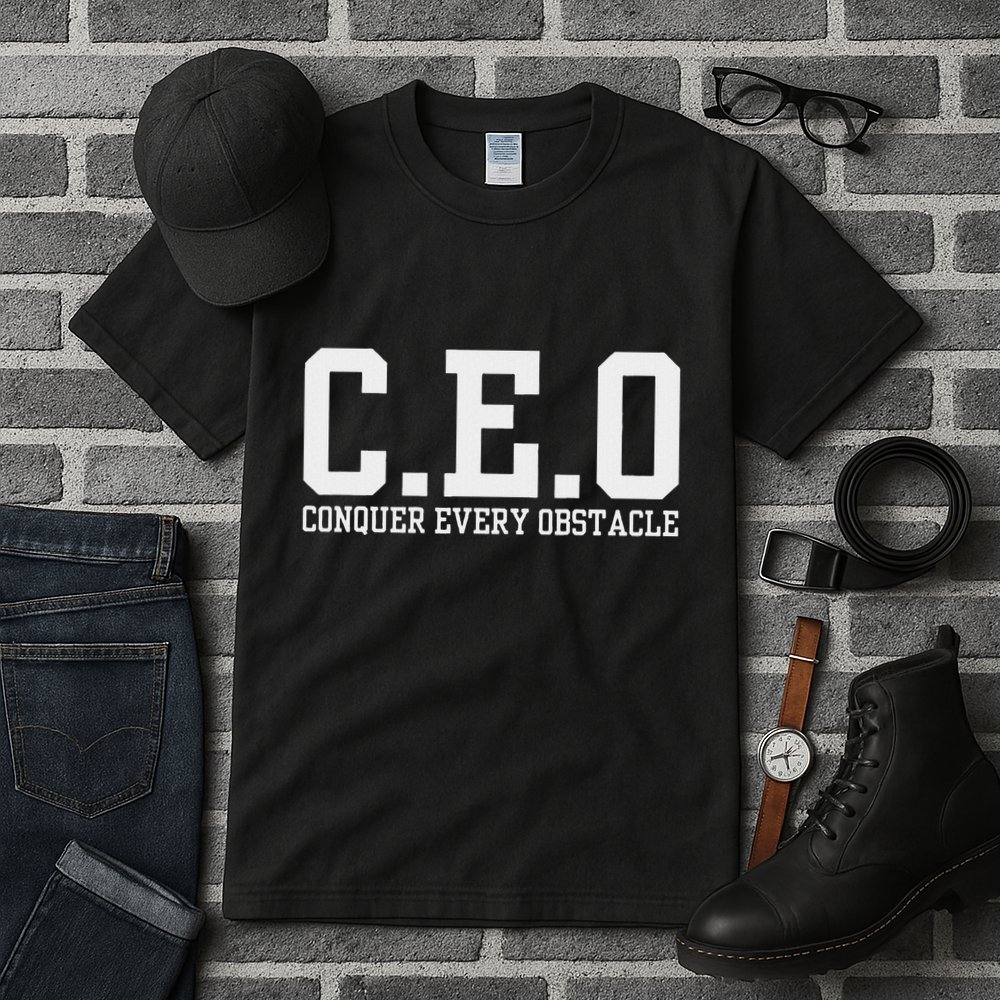 Conquer Every Obstacle X Ceo Tall T-Shirt