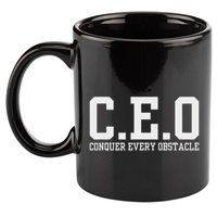 Conquer Every Obstacle X Ceo 11oz C Handle Ceramic Mug