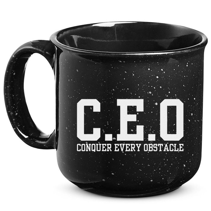 Conquer Every Obstacle X Ceo 15oz Campfire Ceramic Mug
