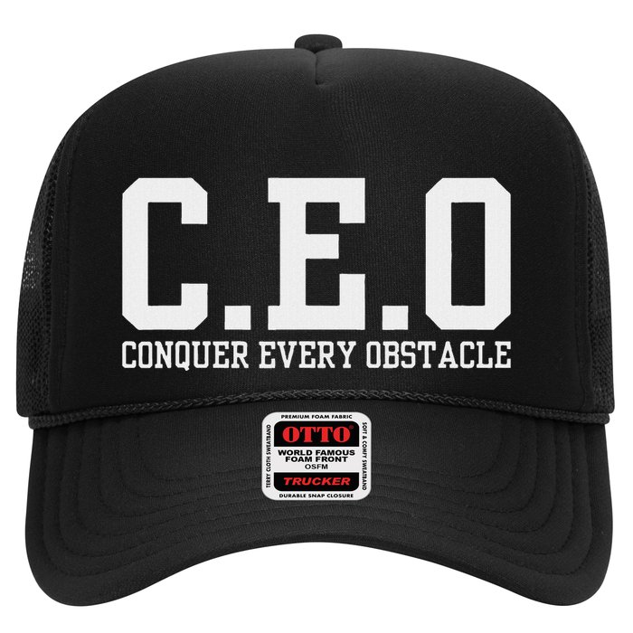 Conquer Every Obstacle X Ceo Hat