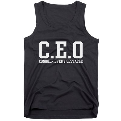 Conquer Every Obstacle X Ceo Tank Top