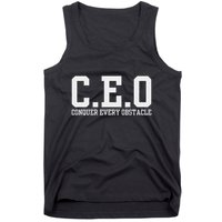 Conquer Every Obstacle X Ceo Tank Top