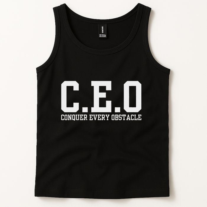 Conquer Every Obstacle X Ceo Tank Top