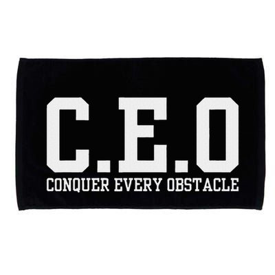 Conquer Every Obstacle X Ceo Microfiber Hand Towel