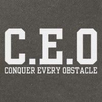 Conquer Every Obstacle X Ceo Cotton Canvas Backpack