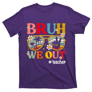 Cute End Of School Year Teacher Summer Bruh We Out Teachers T-Shirt