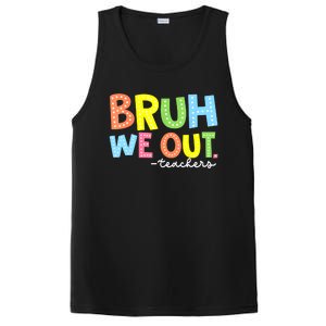 Cool End Of School Year Summer Bruh We Out Teachers Gift PosiCharge Competitor Tank