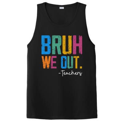 Cute End Of School Year Teacher Summer Bruh We Out Teachers PosiCharge Competitor Tank