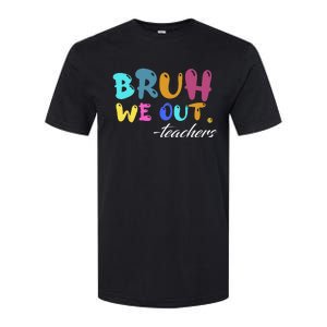 Cute End Of School Year Teacher Summer Bruh We Out Teachers Softstyle CVC T-Shirt