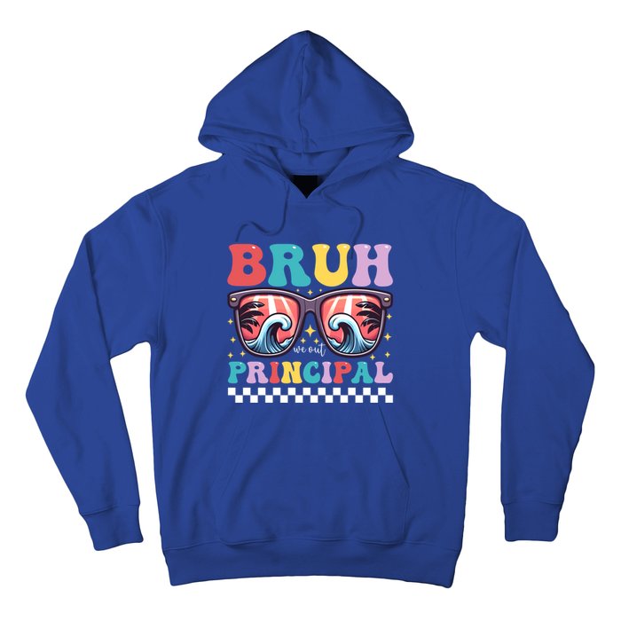 Cute End Of School Year Teacher Summer Bruh We Out Principal Cute Gift Hoodie