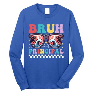 Cute End Of School Year Teacher Summer Bruh We Out Principal Cute Gift Long Sleeve Shirt