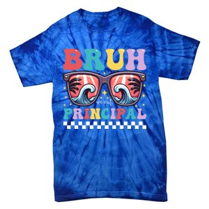 Cute End Of School Year Teacher Summer Bruh We Out Principal Cute Gift Tie-Dye T-Shirt