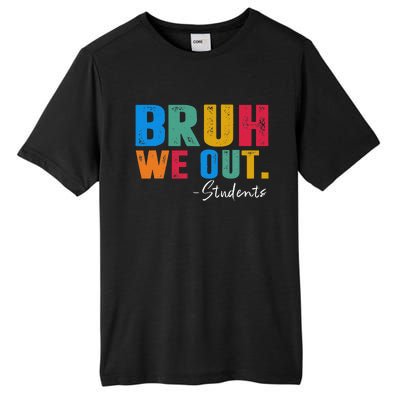 Cute End Of School Year Students Summer Bruh We Out Students Tall Fusion ChromaSoft Performance T-Shirt