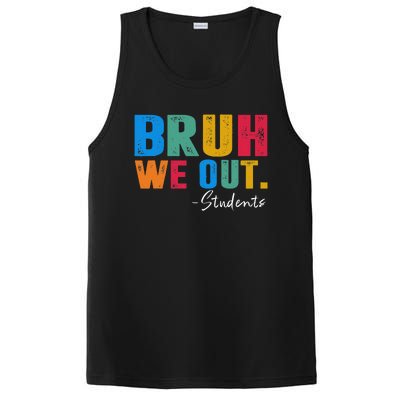 Cute End Of School Year Students Summer Bruh We Out Students PosiCharge Competitor Tank