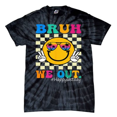 Cute End Of School Year Teacher Summer Bruh We Out Teachers Tie-Dye T-Shirt