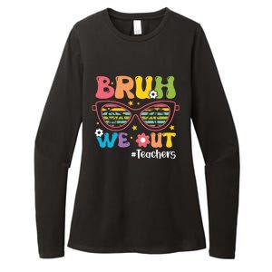 Cute End Of School Year Teacher Summer Bruh We Out Teachers Meaningful Gift Womens CVC Long Sleeve Shirt