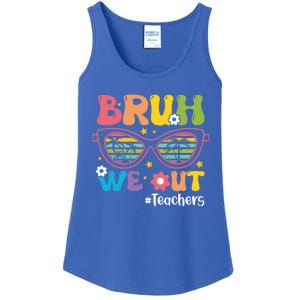 Cute End Of School Year Teacher Summer Bruh We Out Teachers Meaningful Gift Ladies Essential Tank