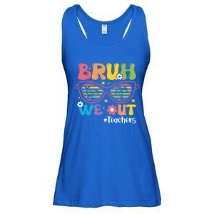 Cute End Of School Year Teacher Summer Bruh We Out Teachers Meaningful Gift Ladies Essential Flowy Tank