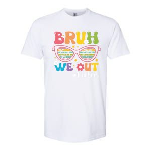 Cute End Of School Year Teacher Summer Bruh We Out Teachers Meaningful Gift Softstyle CVC T-Shirt