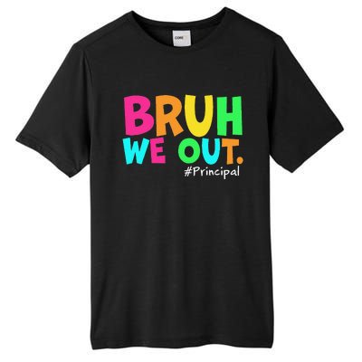 Cute End Of School Year Teacher Summer Bruh We Out Principal Tall Fusion ChromaSoft Performance T-Shirt