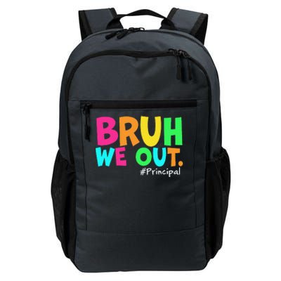 Cute End Of School Year Teacher Summer Bruh We Out Principal Daily Commute Backpack