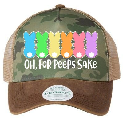Cute Easter Oh For Peeps Sake Legacy Tie Dye Trucker Hat