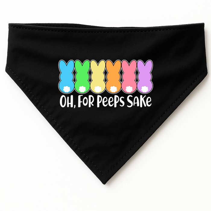 Cute Easter Oh For Peeps Sake USA-Made Doggie Bandana